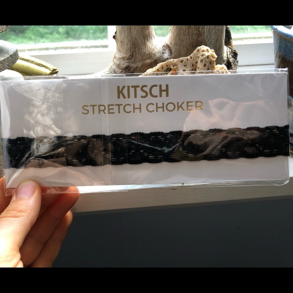 KITSCH stretch lace choker NEW - Picture 4 of 4